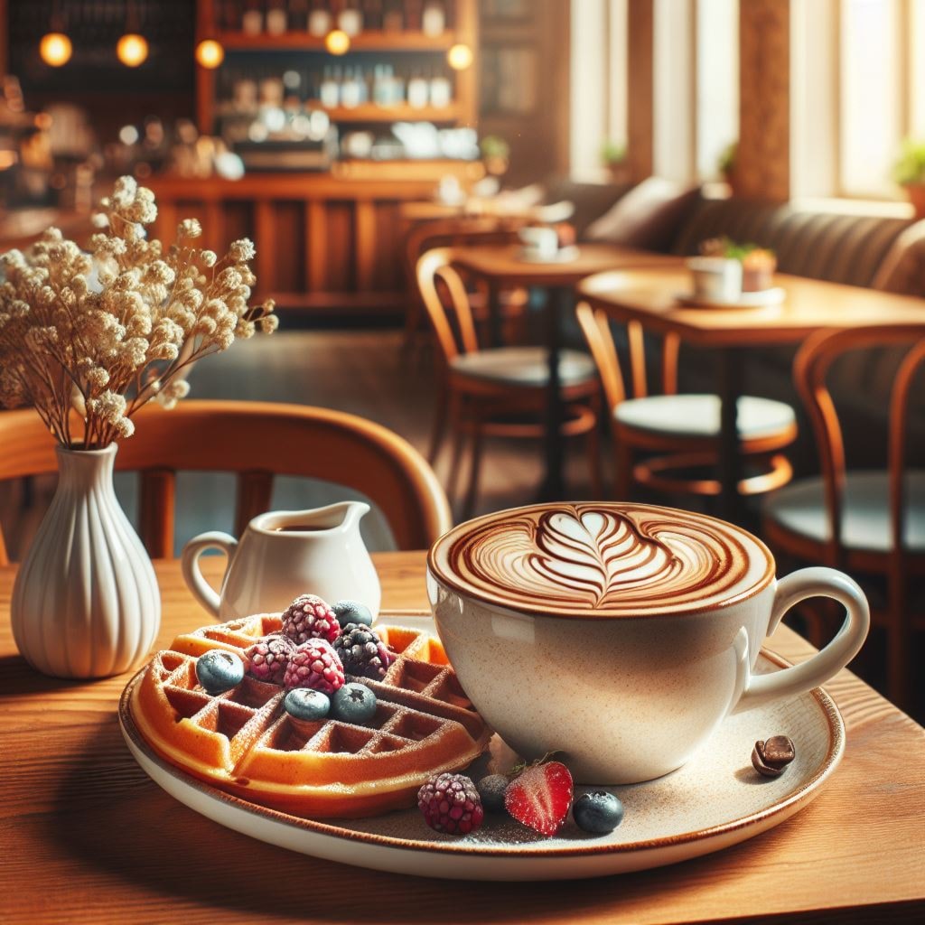 Åpen kafe på klubbhuset - ta en prat over en kaffe og vaffel!